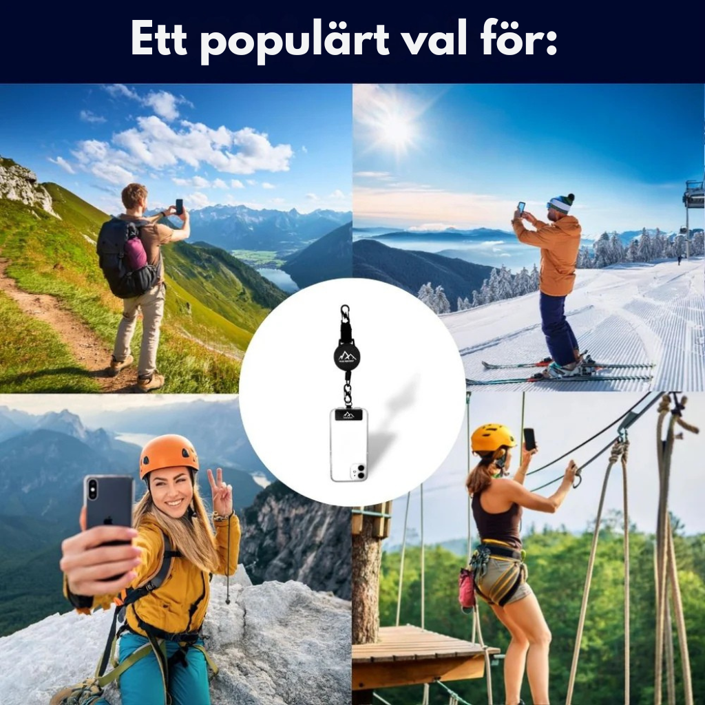 PeakGuard Pro - Tappa inte mobilen i skidbacken